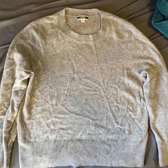 100% Cashmere crewneck sweater J. Crew - Picture 2 of 3